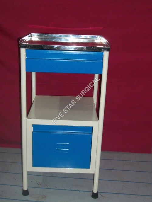 Bed side locker s.s top (with drawer) Bed side locker s.s top (with drawer)