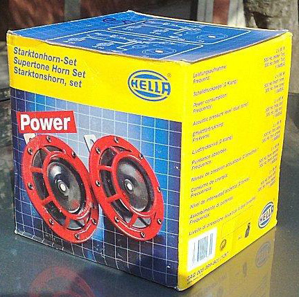 Hella Red Grill Supertone Horn Hella Red Grill Supertone Horn