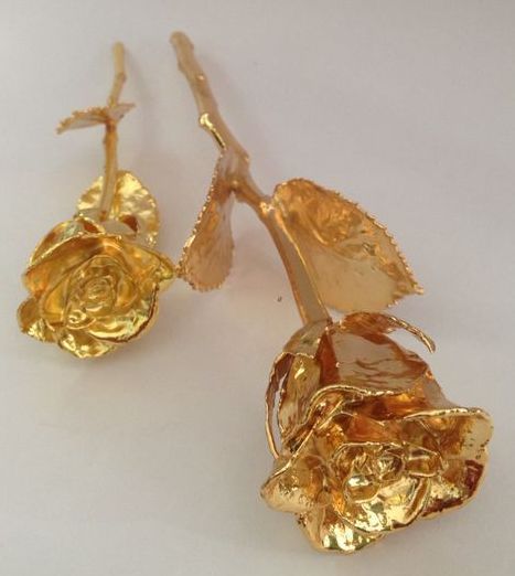 GOLD PLATED ROSE GOLD PLATED ROSE