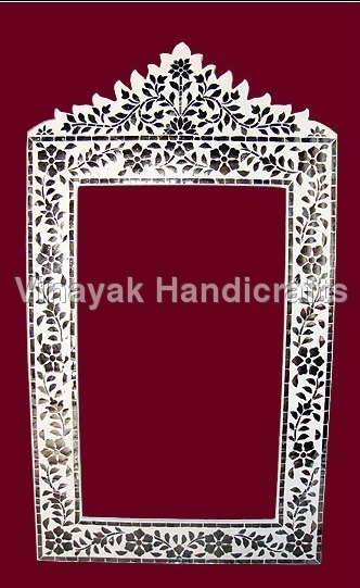 Designer Glass Inlay Mirror Designer Glass Inlay Mirror