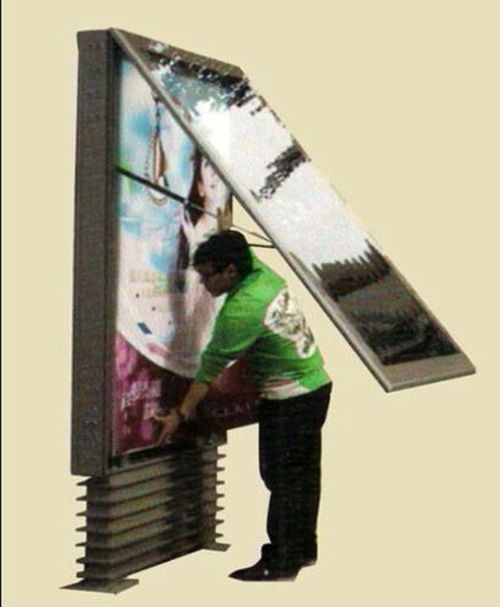 Bus Shelter Both Side Scroller Bus Shelter Both Side Scroller