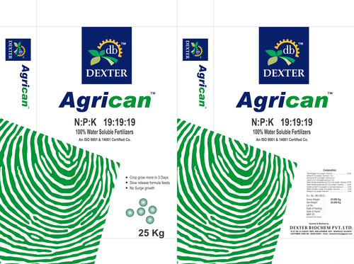 Agrican Brand Water Soluble NPK 19-19-19 Agrican Brand Water Soluble NPK 19-19-19