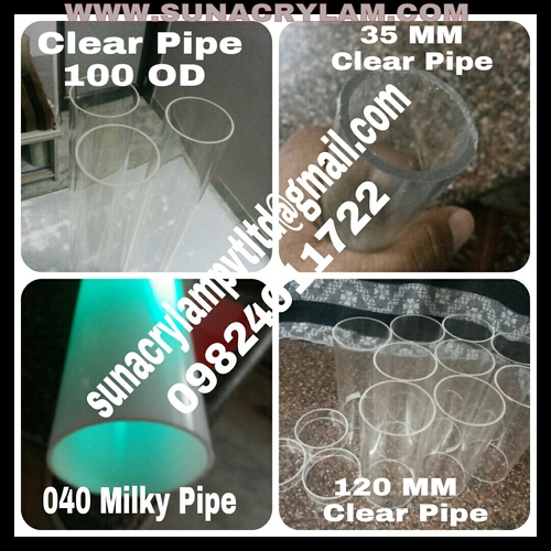 Acrylic Transparent Pipe Acrylic Transparent Pipe