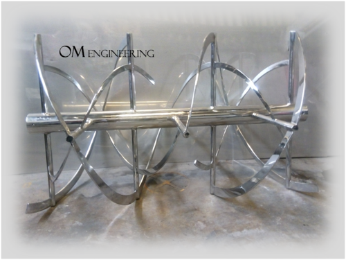Double Helical Mixing Ribbon Blender Double Helical Mixing Ribbon Blender