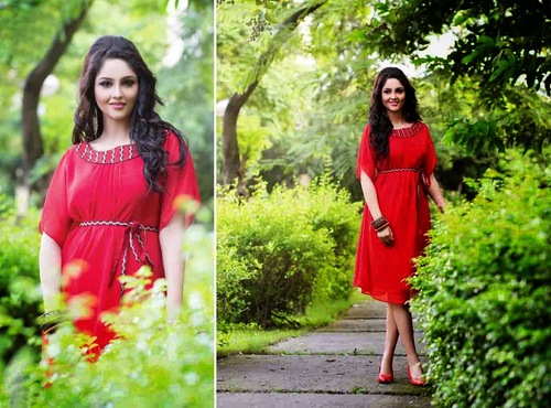 Designer Red Kurtis Designer Red Kurtis