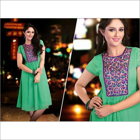Designer Cyan Kurtis Designer Cyan Kurtis
