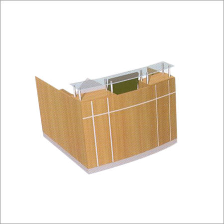 Wooden Reception Table Wooden Reception Table