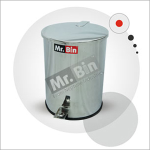 SS Plain Pedal Dustbin SS Plain Pedal Dustbin