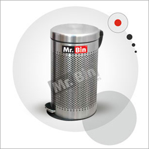 SS Perforated Pedal Dustbin SS Perforated Pedal Dustbin