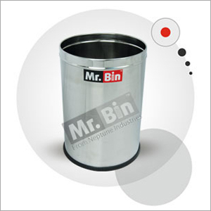 SS Plain Round Dustbin SS Plain Round Dustbin