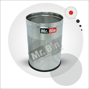SS Half Perforated Dustbin SS Half Perforated Dustbin