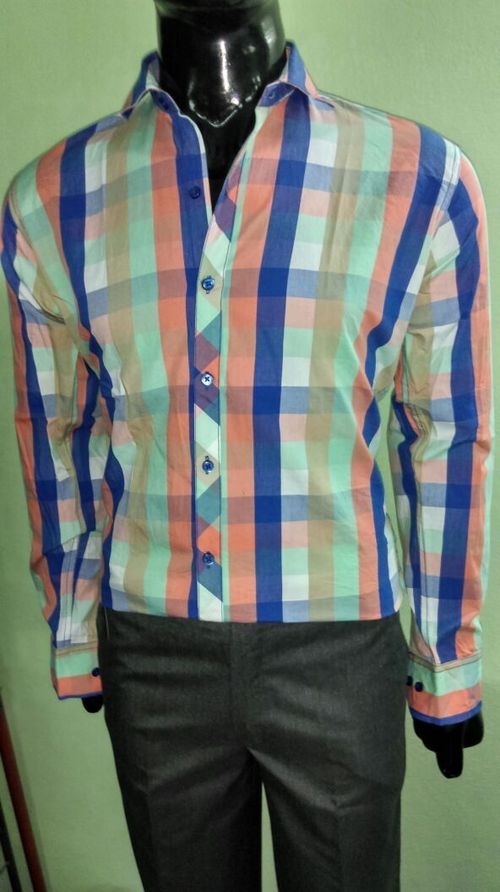 Multi Color Check Shirt Multi Color Check Shirt