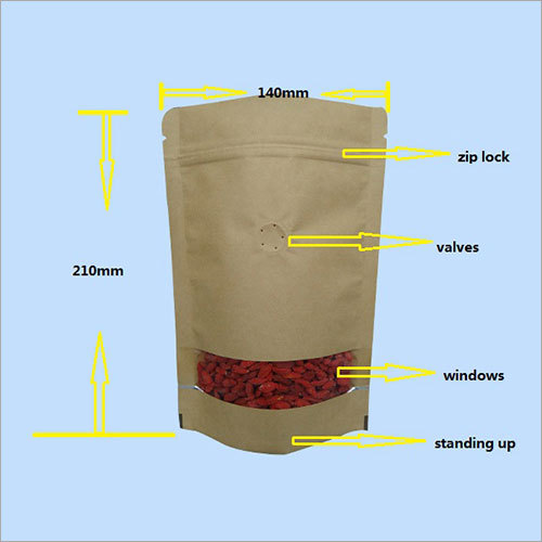 Kraft Valve Pouch Bag Kraft Valve Pouch Bag