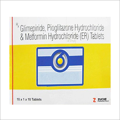 Glimepiride And Metformin Hydrochloride Tablets