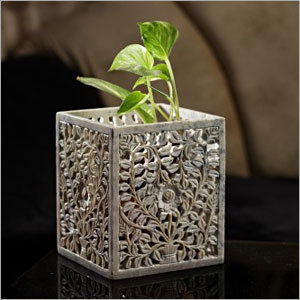 Carved Stone Artistic Planter Carved Stone Artistic Planter