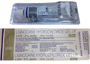 Lignocaine Hydrochloride 2% Gel Lignocaine Hydrochloride 2% Gel