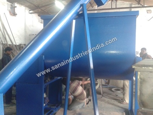 MS Ribbon Blender with Screw Conveyor MS Ribbon Blender with Screw Conveyor