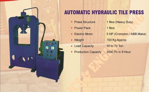 Automatic Hydraulic Tile Press Automatic Hydraulic Tile Press