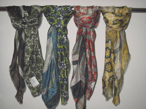 Silk Printed Scarves Silk Printed Scarves