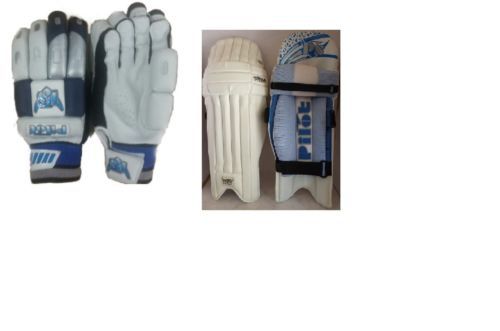 Combo of Ps pilot Batting pads legguards + Gloves Combo of Ps pilot Batting pads legguards + Gloves