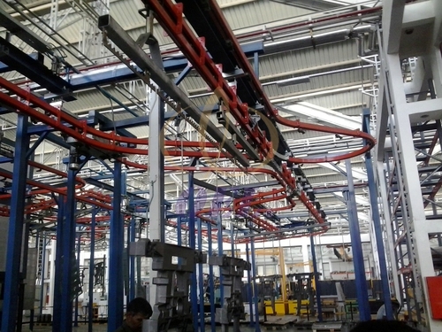 Power & Free Conveyorised Powder Coating Plant Power & Free Conveyorised Powder Coating Plant