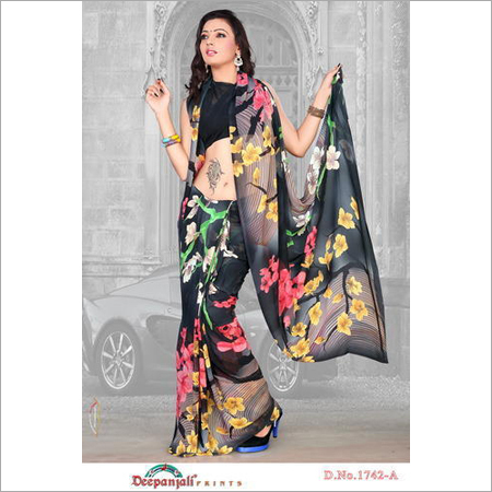 Modern Printed Sarees Modern Printed Sarees