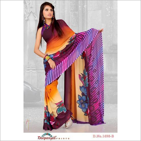 Designer Printed Sarees Designer Printed Sarees