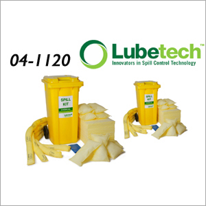 80 litre Superior Chemical Spill Kit - Static Bin 80 litre Superior Chemical Spill Kit - Static Bin