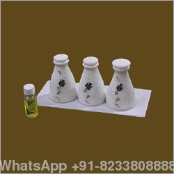 Marble Oil Bottles Marble Oil Bottles