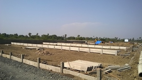 Plots Divider Concrete Wall Plots Divider Concrete Wall