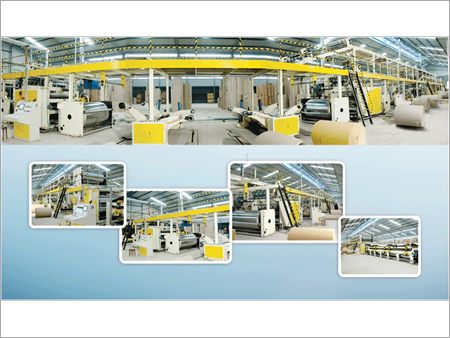 High Speed Corrugated Paperboard Production Line High Speed Corrugated Paperboard Production Line