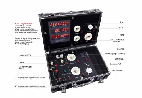 Led light electric parameter demo case Led light electric parameter demo case