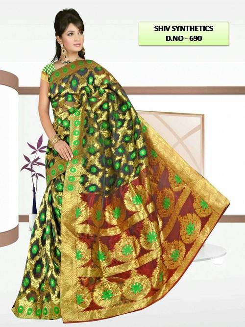 Silk Printed Saree Silk Printed Saree