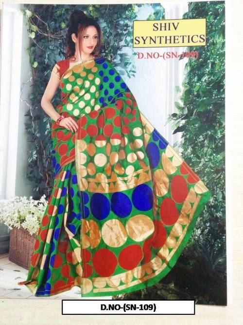 Printed Silk Saree Printed Silk Saree