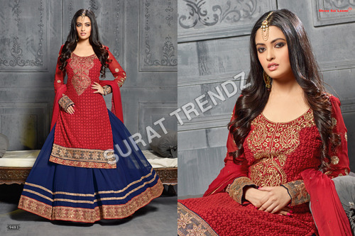 Sharara Style Anarkali Suit Sharara Style Anarkali Suit