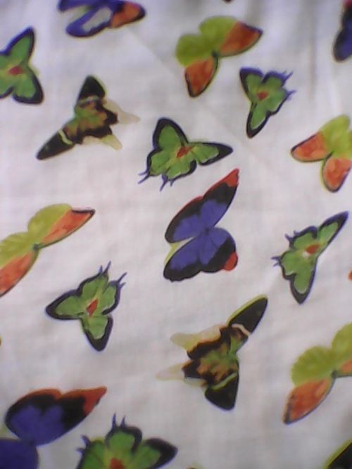 Printed American Crape Fabrics Printed American Crape Fabrics