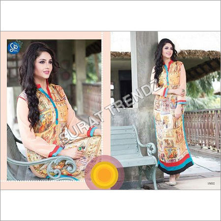 Georgette Printed Kurtis Georgette Printed Kurtis