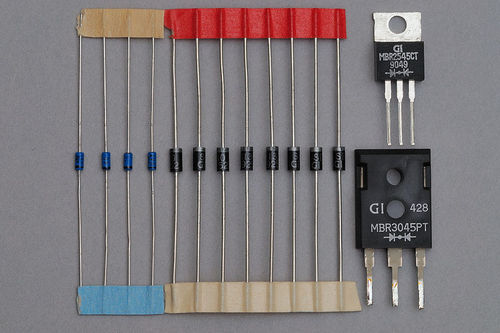 Schottky diode, hot carrier diode Schottky diode, hot carrier diode
