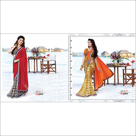 Orange Saree Orange Saree