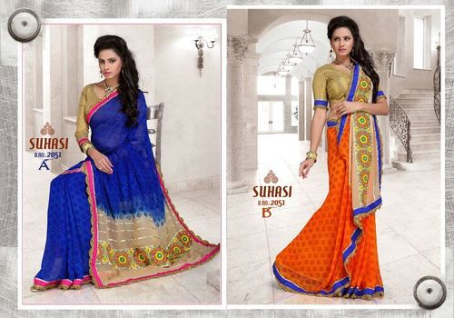 Embroidery Work Sarees Embroidery Work Sarees