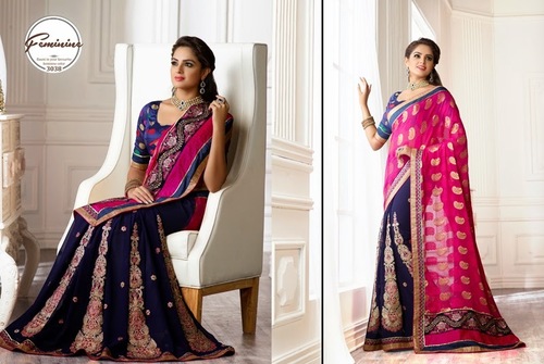 CHIFFON JACQUARD SAREE CHIFFON JACQUARD SAREE