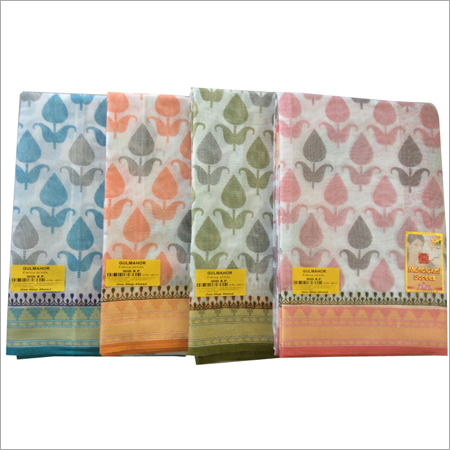 Printed Cotton Sarees Printed Cotton Sarees