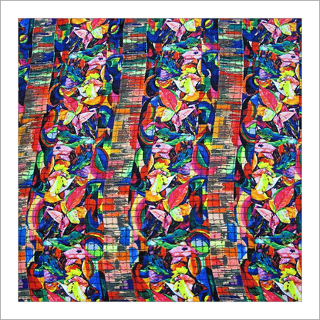 Printed Georgette Fabric Printed Georgette Fabric