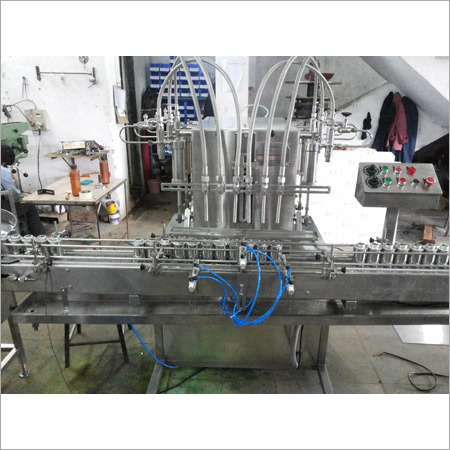 Automatic Six Head Free Liquid Filling Machines Automatic Six Head Free Liquid Filling Machines