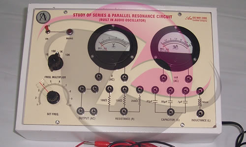 Kit For Verfication Of Series Parallel Resonance Of Ac Circuit Kit For Verfication Of Series Parallel Resonance Of Ac Circuit