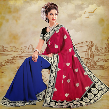 Embroidered Saree Embroidered Saree