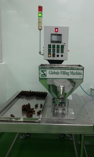 Globule Filling Machine Globule Filling Machine