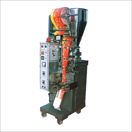 CHILLI / TURMERIC POWDER POUCH PACKING MACHINE CHILLI / TURMERIC POWDER POUCH PACKING MACHINE