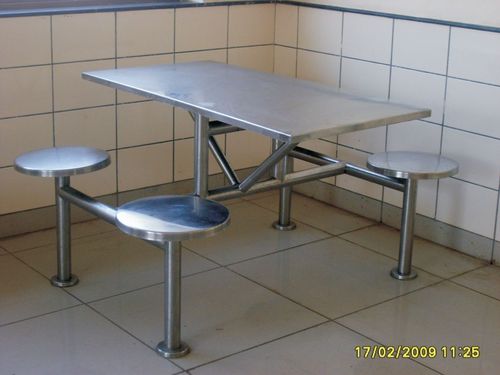 Stainless Steel Canteen Dining Table Stainless Steel Canteen Dining Table