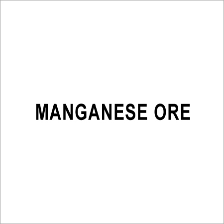 Manganese Ore Manganese Ore